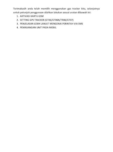 Gt06i Manual Book Indonesian Pdf Document